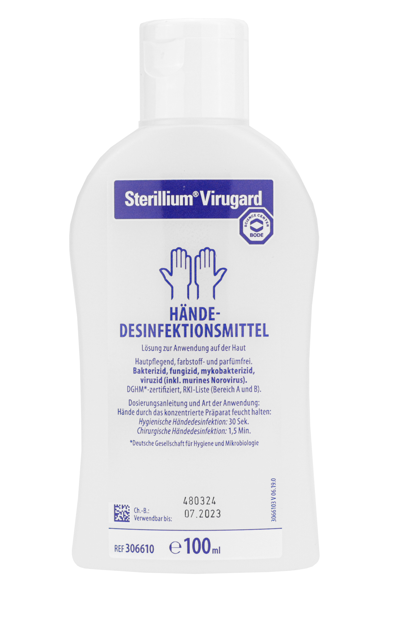 Sterillium® Virugard Händedesinfektionsmittel - 100 ml 