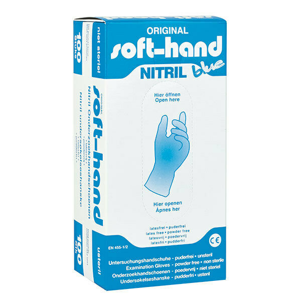 Soft-Hand Nitrilhandschuhe 100 Stück
