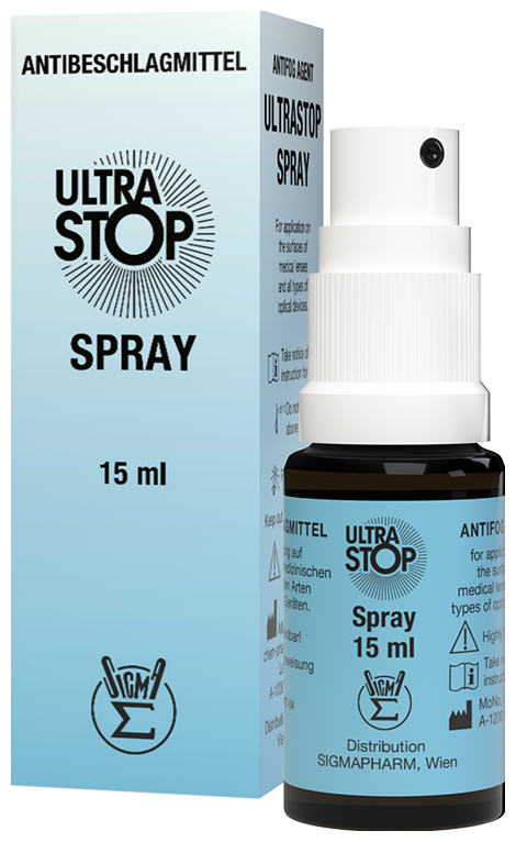 ULTRASTOP Spray Antibeschlagmittel, 15ml
