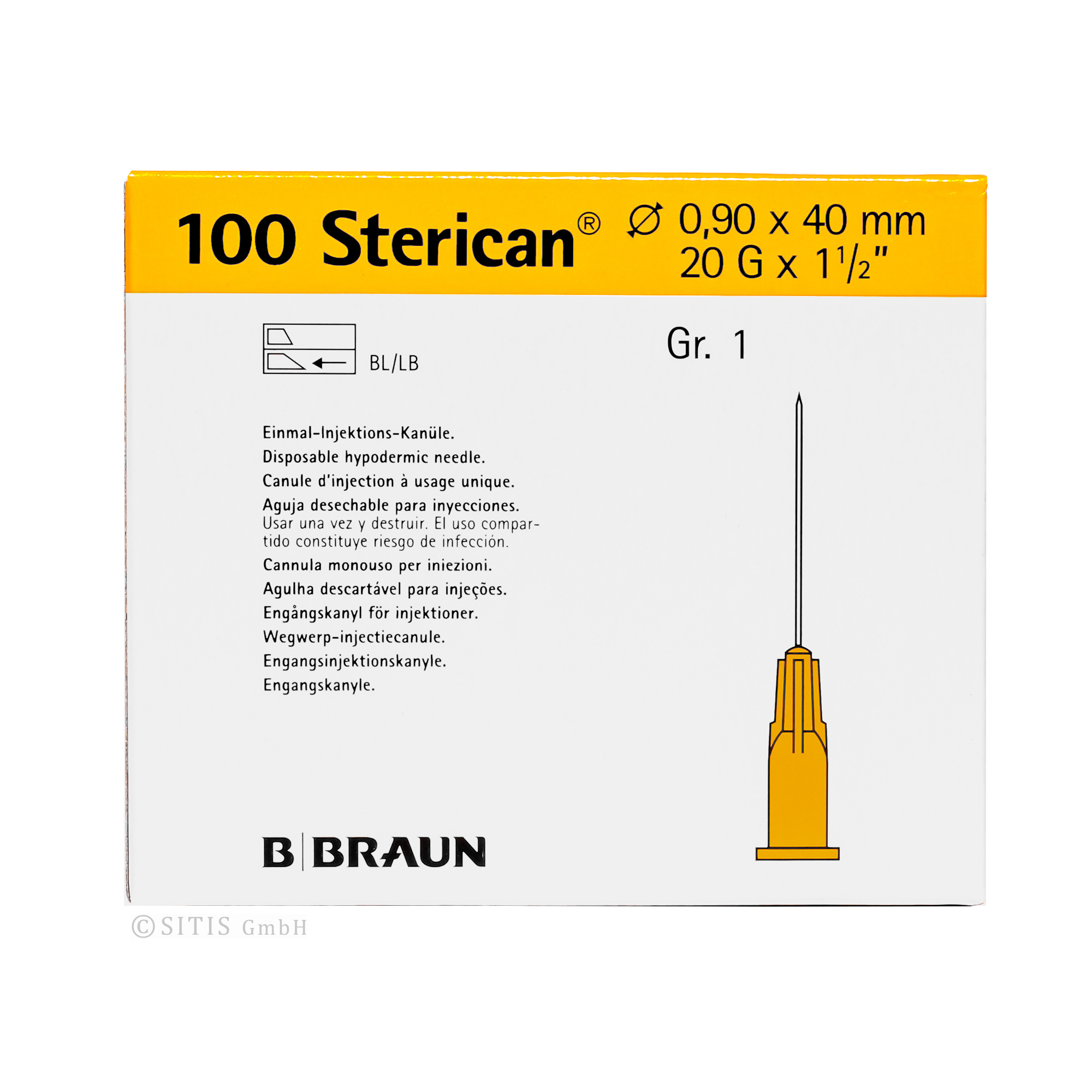 Sterican® Injektions-Kanüle 100 Stück