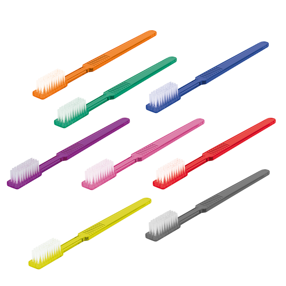 UNIBRUSH® Einweg-Zahnbürsten mit Zahnpastaspray 100 Stück